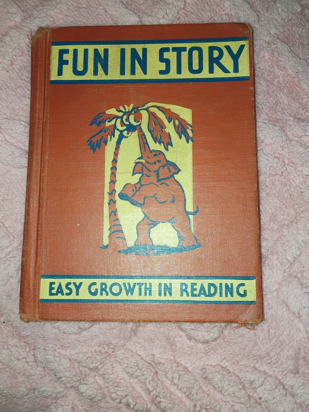 Vintage 1940 Fun in Story, part of the Easy Growth in Reading Series